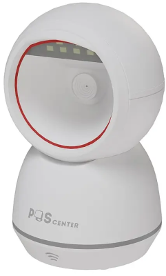 Сканер штрих-кода POScenter Sphera, настольный, USB, белый, с кабелем 1.6 м