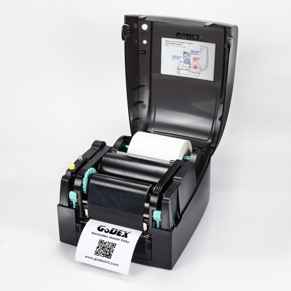 Принтер этикеток Godex EZ120, 203 dpi, USB, RS‑232, Ethernet