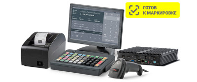 POS-система АТОЛ Mark Pro (АТОЛ 20Ф без ФН, NFD50+Win10, Frontol 6, LM10, KB-50 без ридера, Сканер АТОЛ SB2108+).